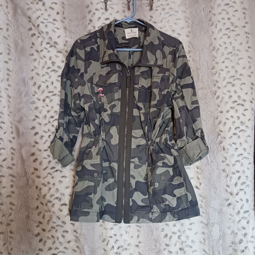 Lightweight Zip Front Jacket.